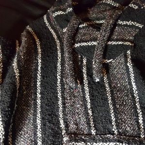 Knit Maze Striped Hoodie